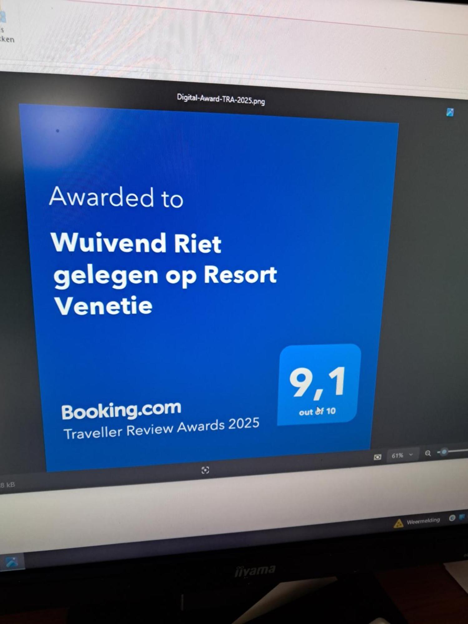 Wuivend Riet Gelegen Op Resort Venetie Гитхорн Экстерьер фото
